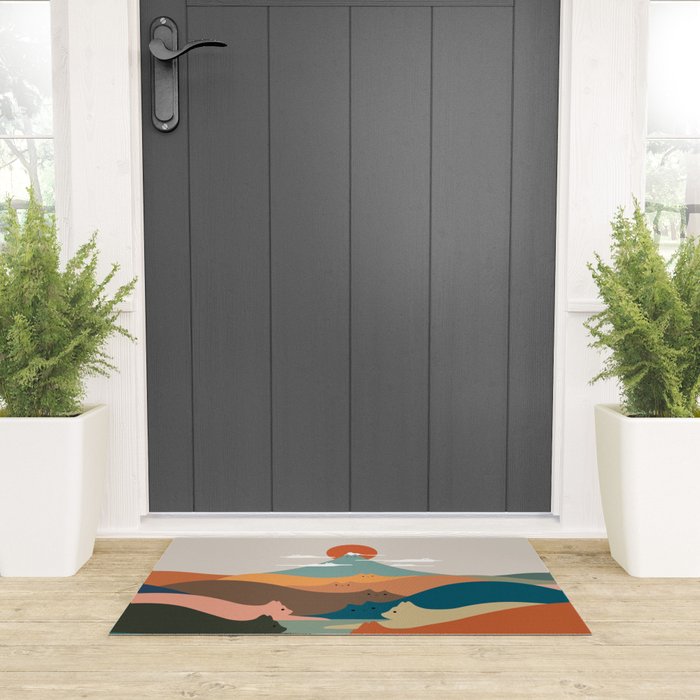 Cat Landscape 132 Welcome Mat Gallery Image 3