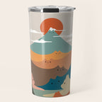 Cat Landscape 132 Travel Mug Gallery Image 1