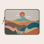 Cat Landscape 132 Laptop Sleeve Gallery Image 1