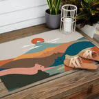 Cat Landscape 132 Outdoor Rug Gallery Image 2