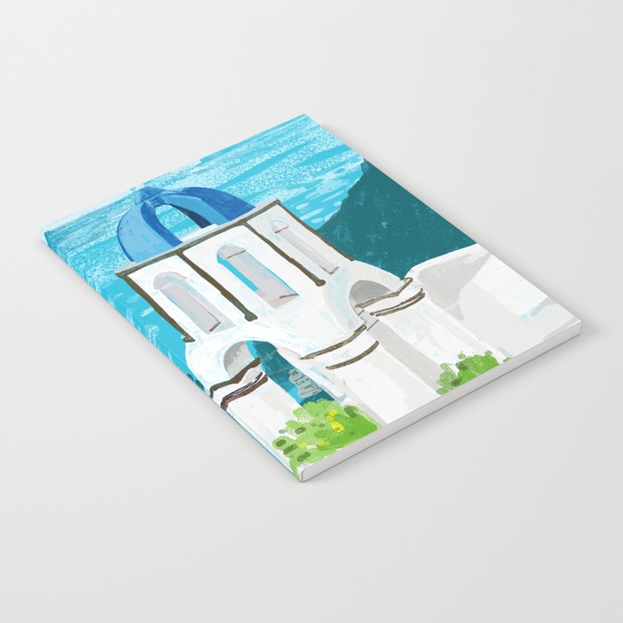 Greek Landscape #painting #travel #greece Notebook Gallery Image 2
