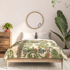 Botanical French Bulldog Comforter Gallery Image 3