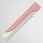 Two Tone Line Curvature XIII  Table Runner Gallery Image 3