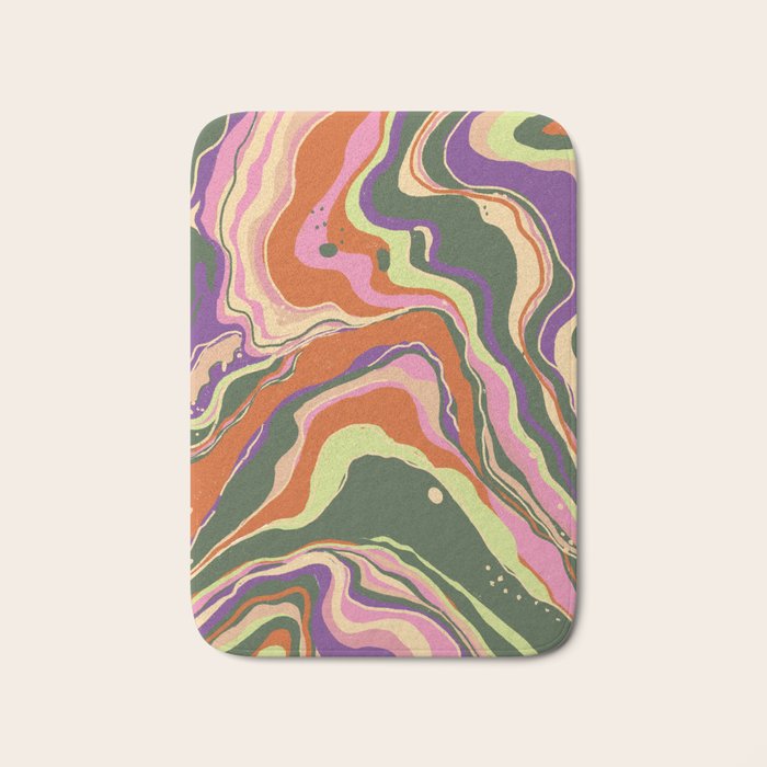 Marble abstraction II Bath Mat Gallery Image 1