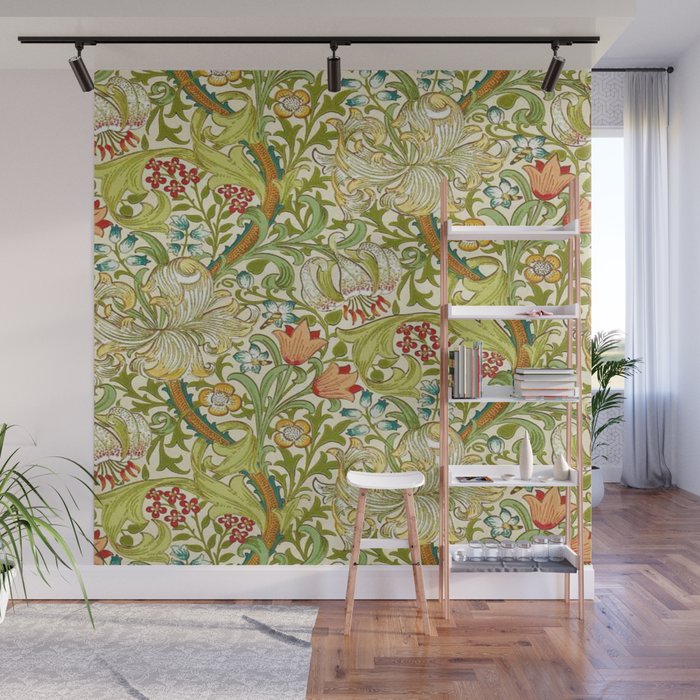 William Morris honeysucklea Wall Mural Gallery Image 1