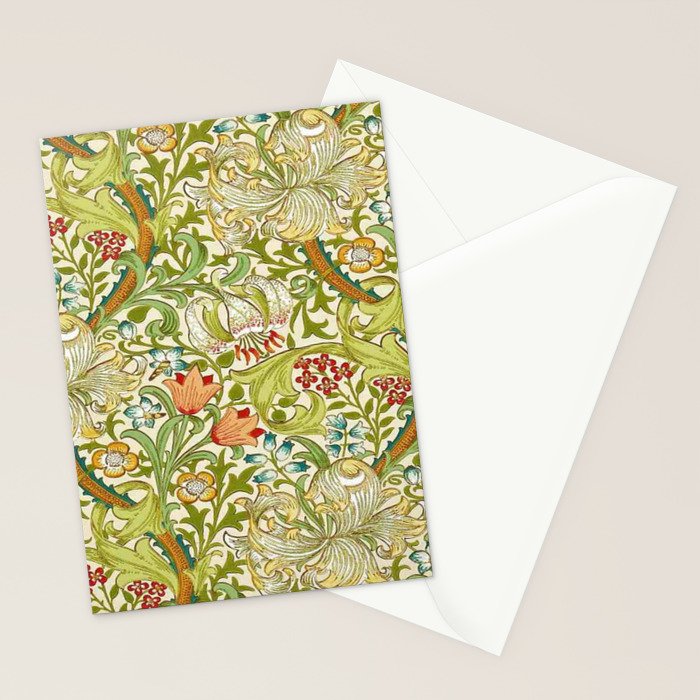 William Morris honeysucklea Stationery Card Gallery Image 2