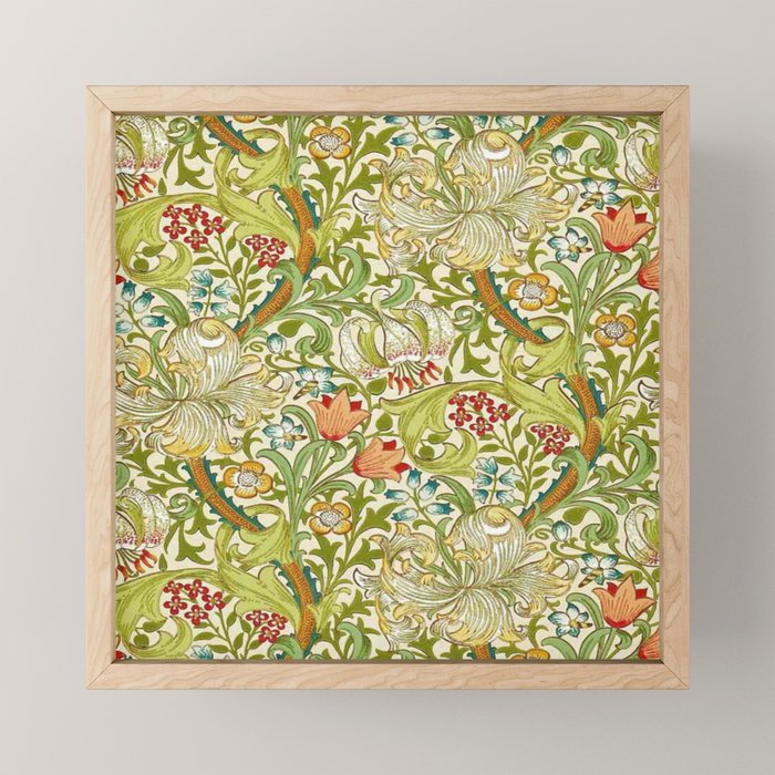 William Morris honeysucklea Mini Art Print Gallery Image 1