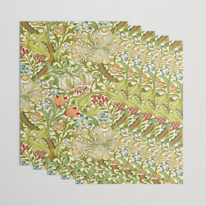 William Morris honeysucklea Wrapping Paper Gallery Image 3