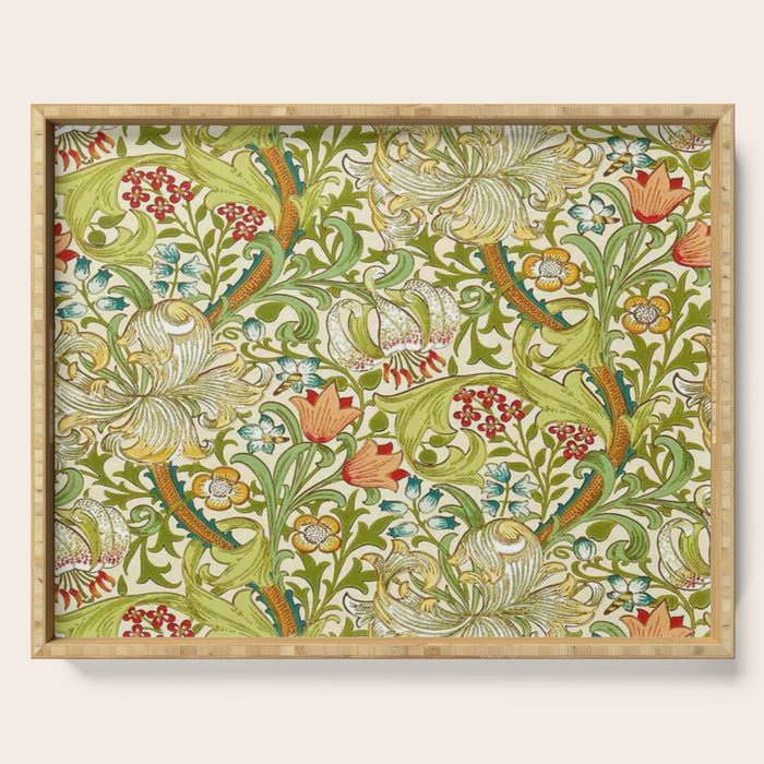 William Morris honeysucklea Serving Tray Gallery Image 1