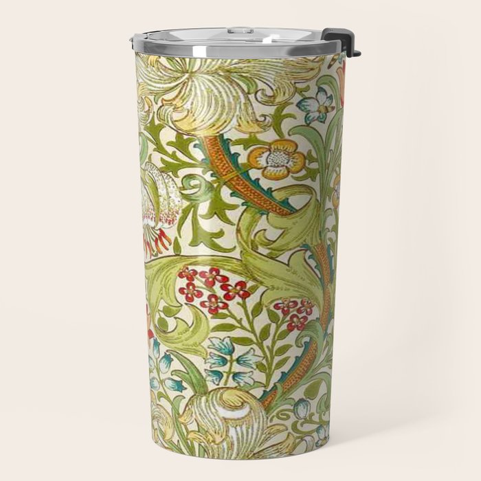 William Morris honeysucklea Travel Mug Gallery Image 2