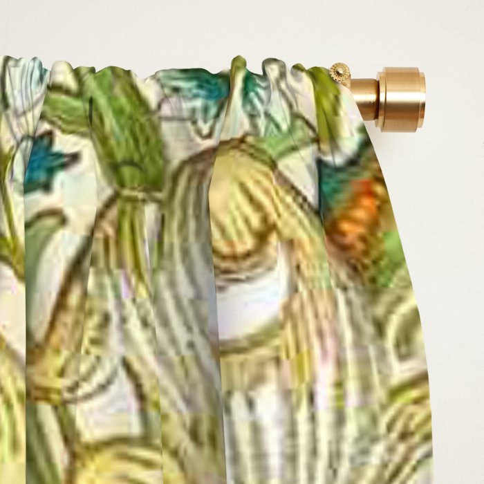 William Morris honeysucklea Window Curtain Gallery Image 2
