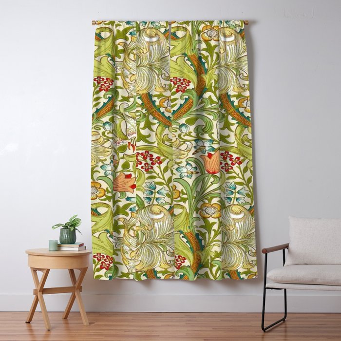 William Morris honeysucklea Window Curtain Gallery Image 5
