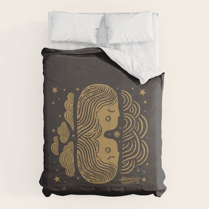 Gemini - Zodiac Sign Comforter Gallery Image 6