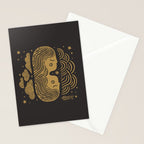 Gemini - Zodiac Sign Stationery Card Gallery Image 2