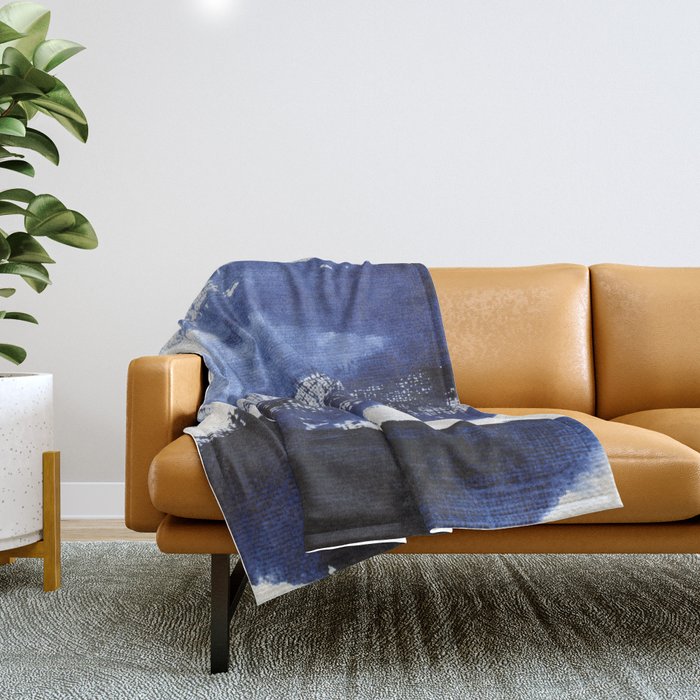 In Blue Horizon 30 Throw Blanket Gallery Image 1
