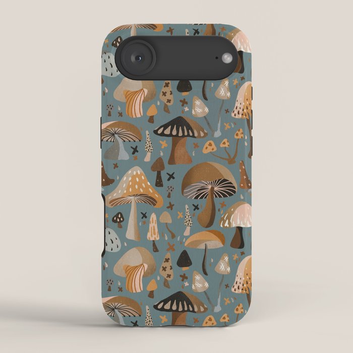 Mushroom Collection â Neutral Palette iPhone Case Gallery Image 2