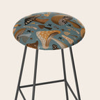 Mushroom Collection â Neutral Palette Stool Gallery Image 2