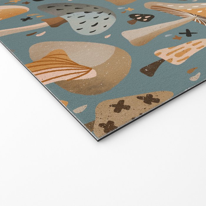 Mushroom Collection â Neutral Palette Welcome Mat Gallery Image 2
