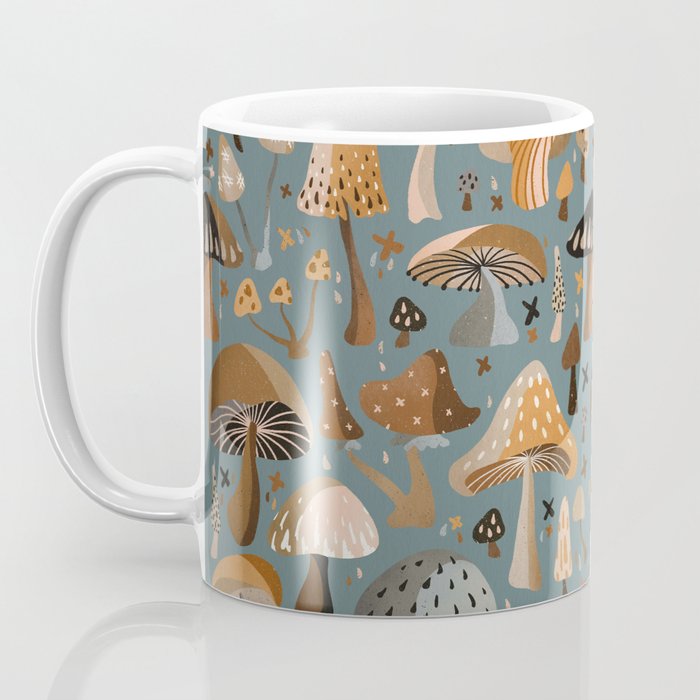 Mushroom Collection â Neutral Palette Coffee Mug Gallery Image 3