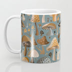 Mushroom Collection â Neutral Palette Coffee Mug Gallery Image 3