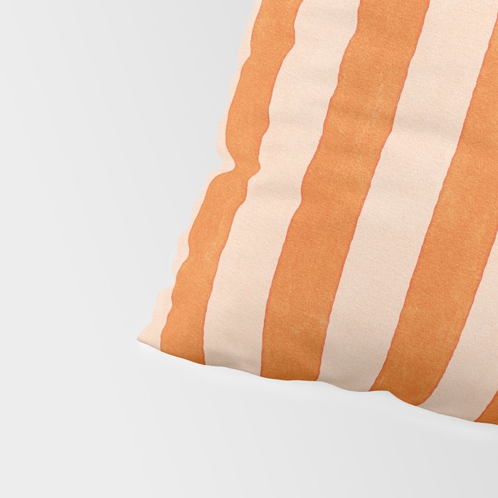 STRIPES 001 D - Pumpkin Pillow Sham Gallery Image 4
