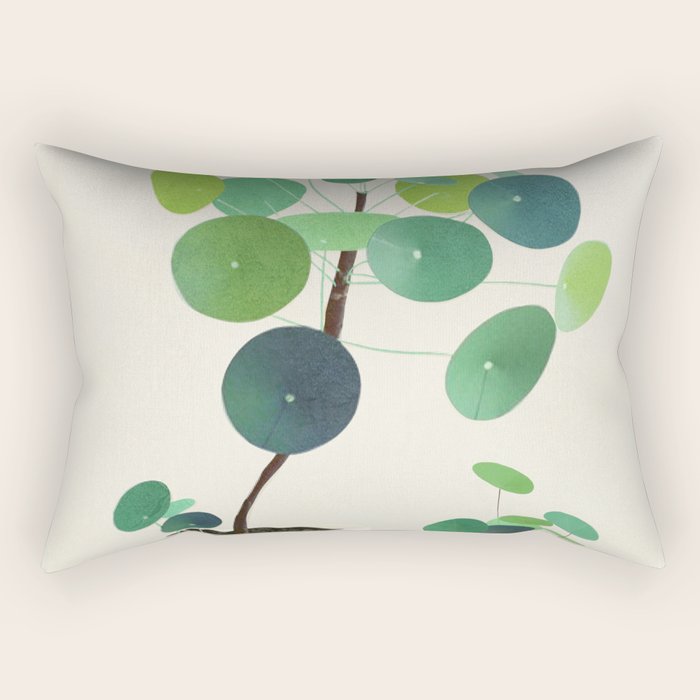 Colorful Branching Out 08 Rectangular Pillow Gallery Image 1