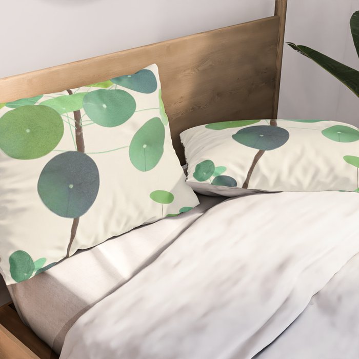 Colorful Branching Out 08 Pillow Sham Gallery Image 2
