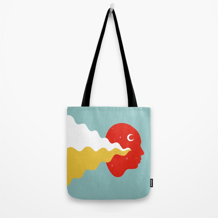 Weird Feelings (Primary Colors) Tote Bag Gallery Image 2