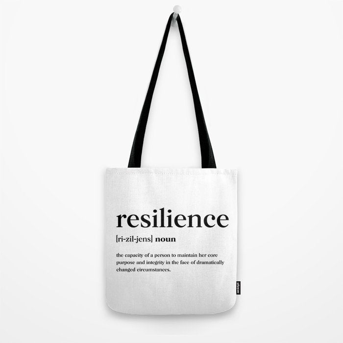 Resilience Definition Tote Bag Gallery Image 2