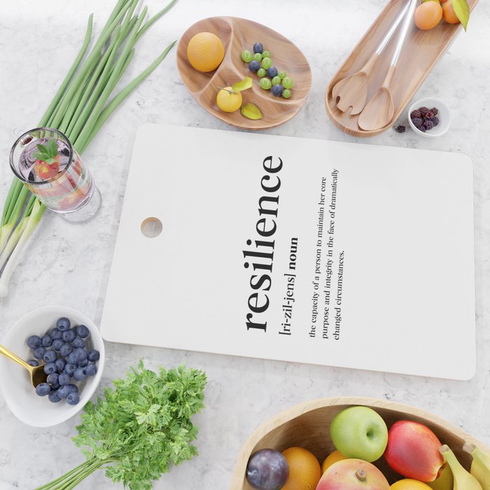 Resilience Definition Cutting Board Gallery Image 2
