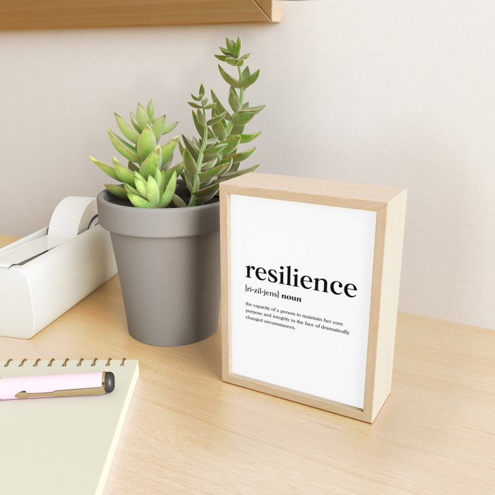 Resilience Definition Mini Art Print Gallery Image 2