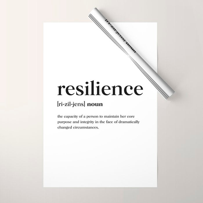 Resilience Definition Wrapping Paper Gallery Image 1
