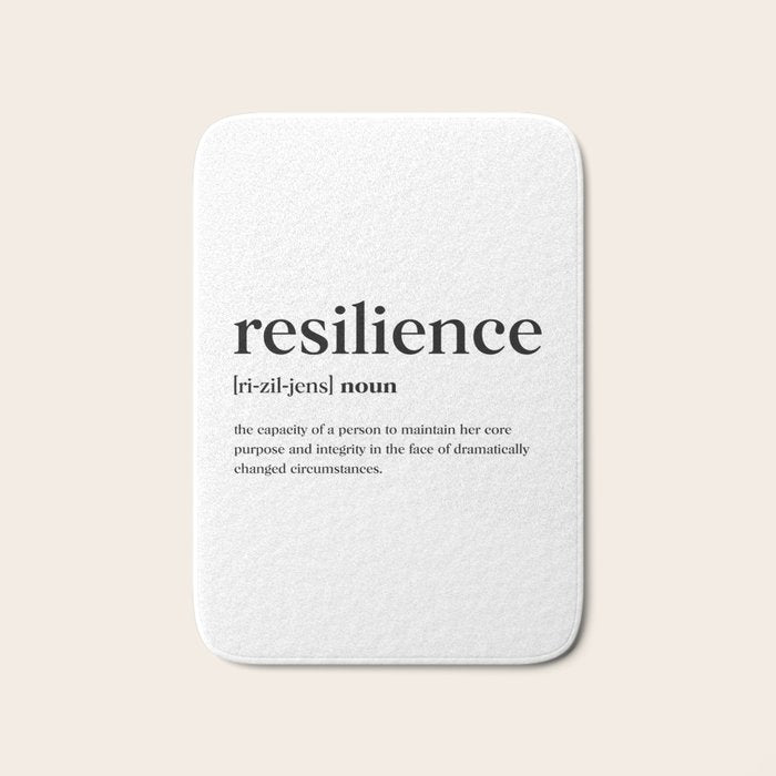 Resilience Definition Bath Mat Gallery Image 1
