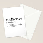 Resilience Definition Stationery Card Gallery Image 2