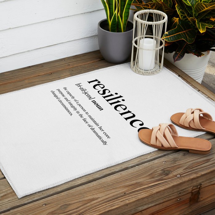 Resilience Definition Outdoor Rug Gallery Image 2