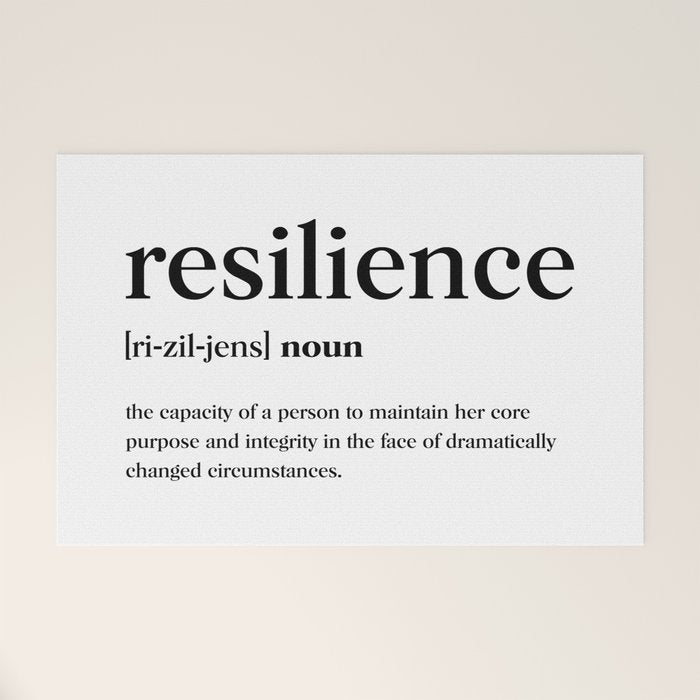 Resilience Definition Welcome Mat Gallery Image 1
