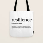 Resilience Definition Tote Bag Gallery Image 1