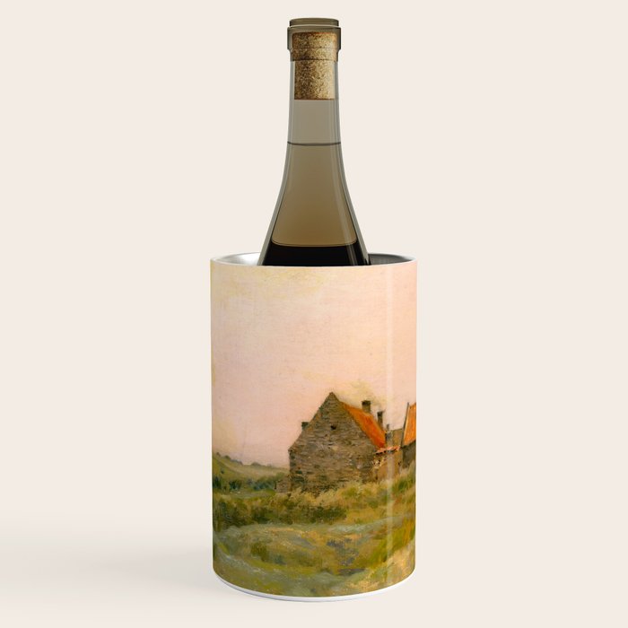 october day antique oil painting Wine Chiller Gallery Image 2