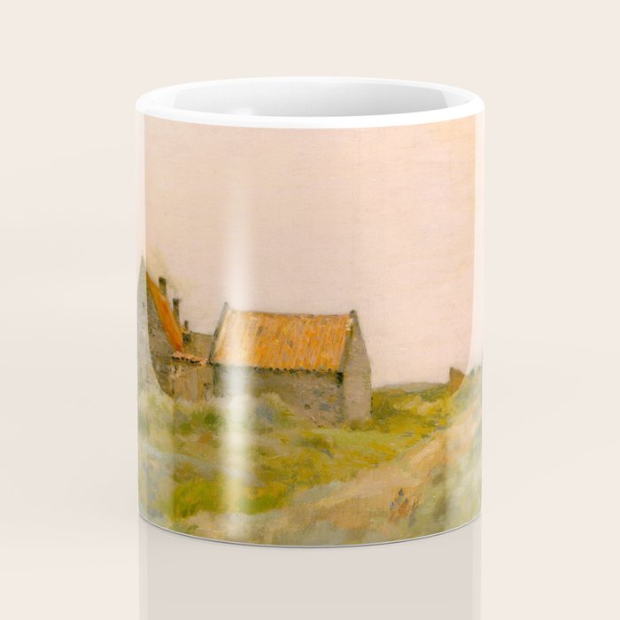 october day antique oil painting Coffee Mug Gallery Image 4