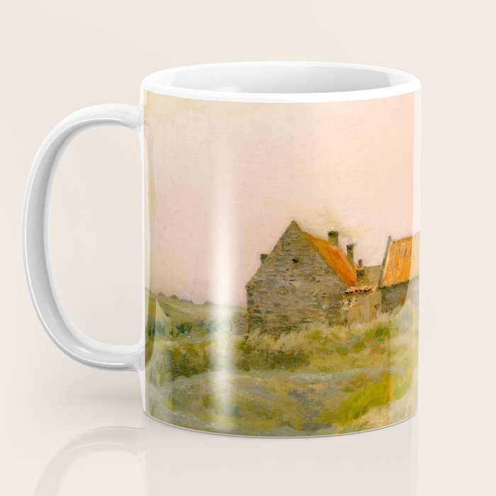 october day antique oil painting Coffee Mug Gallery Image 3
