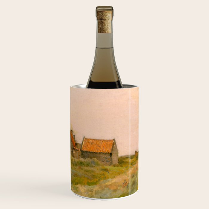 october day antique oil painting Wine Chiller Gallery Image 1