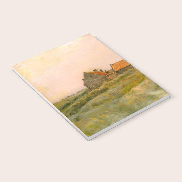 october day antique oil painting Notebook Gallery Image 3