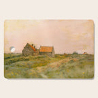 october day antique oil painting Cutting Board Gallery Image 1