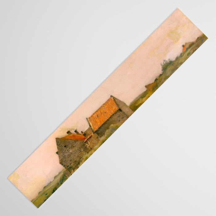 october day antique oil painting Table Runner Gallery Image 3