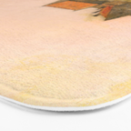 october day antique oil painting Bath Mat Gallery Image 3