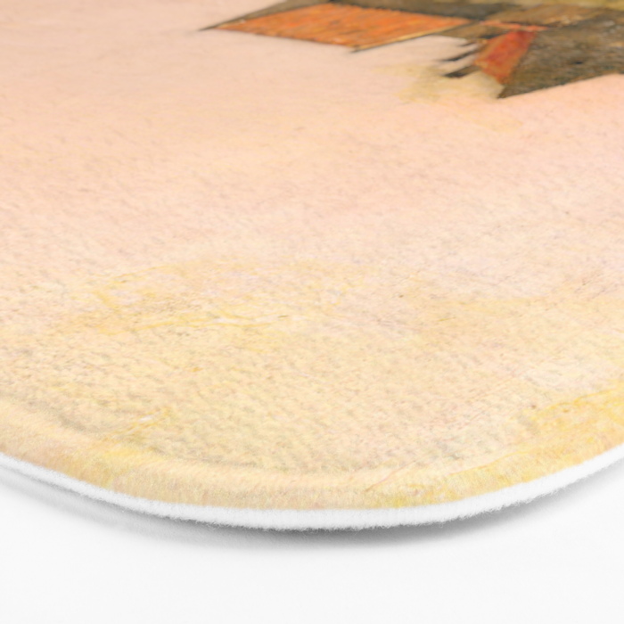 october day antique oil painting Bath Mat Gallery Image 3