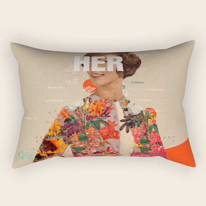 Her Rectangular Pillow Gallery Image 2