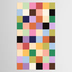 Retro Colorful Check Tablecloth Gallery Image 2