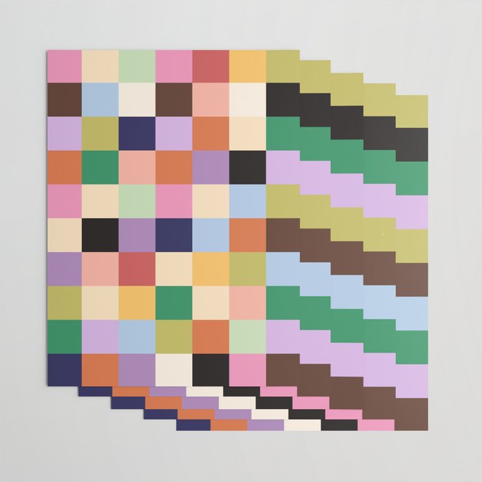 Retro Colorful Check Wrapping Paper Gallery Image 3