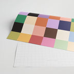 Retro Colorful Check Wrapping Paper Gallery Image 2